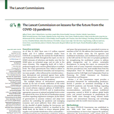 Learn the Commission's recommendations